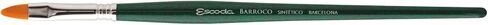 Escoda Barroco Series 1512 Artist Watercolor & Acrylic Paint Brush, Synthetic Gold Taklon Filament, Bright, Size 0 in Kuwait