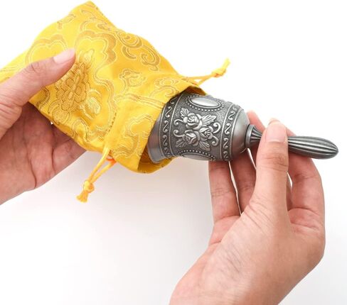 Hand Bell, Gold Zinc Alloy, Wedding, Hanging Ornament for School, Restaurant, Bar, Church, Home Decoration in Saudi Arabia