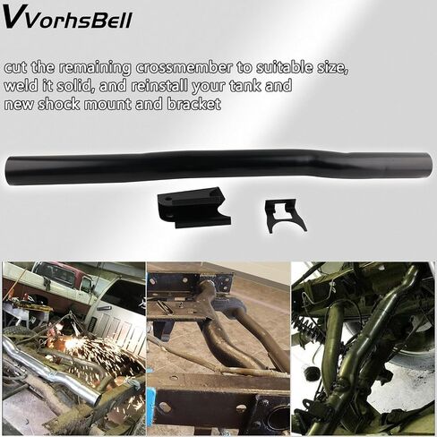 VVORHSBELL عضو خلفي علوي للصدمات مع دعامة متوافقة مع 1999-2006 شيفروليه سيلفرادو/جي إم سي سييرا 1500، 2500 و2500HD، عضو متقاطع للصدمات الخلفية in Saudi Arabia