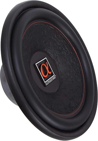 Alphasonik HSW212 Hyper 200 Series 12 بوصة 1200 واط بحد أقصى / 400 واط RMS فردي 4 أوم مضخم صوت للسيارة سلة ألفا فولاذية مختومة مع مغناطيس عالي الجودة ورق مخروطي غير مضغوط مكبر صوت مكبر صوت جهوري in Saudi Arabia