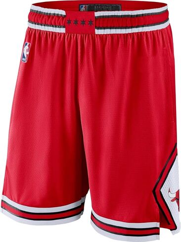 Chicago Bulls NBA Kids Youth 8-20 Icon Edition Red On-Court Swingman Performance Shorts in Saudi Arabia