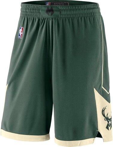 شورت Milwaukee Bucks NBA Kids Youth 8-20 Icon Edition باللون الأخضر في الملعب Swingman Performance in Kuwait
