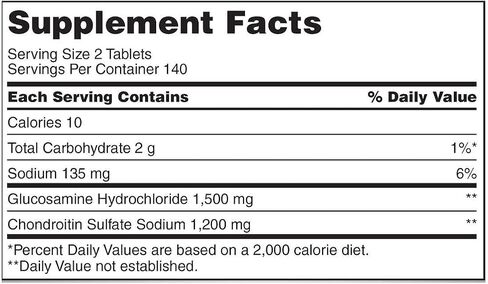 Kirkland Signature Glucosamine & Chondroitin, 280 Tablets in Saudi Arabia