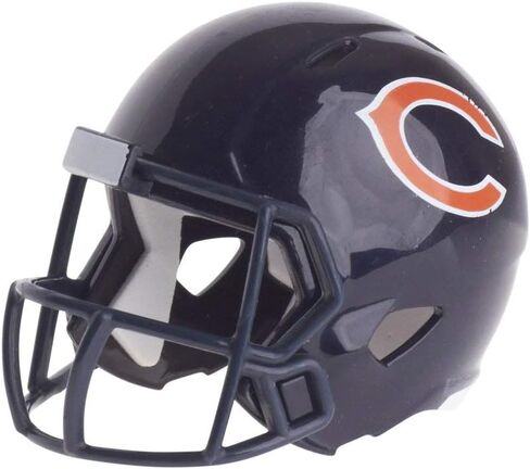 خوذة كرة القدم Chicago Bears NFL Riddell Speed ​​Pocket PRO مايكرو/حجم الجيب/كرة قدم صغيرة in Saudi Arabia