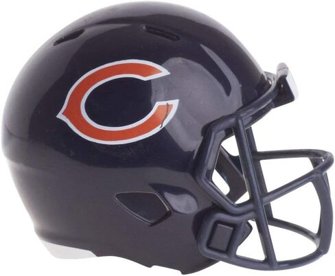 خوذة كرة القدم Chicago Bears NFL Riddell Speed ​​Pocket PRO مايكرو/حجم الجيب/كرة قدم صغيرة in Saudi Arabia