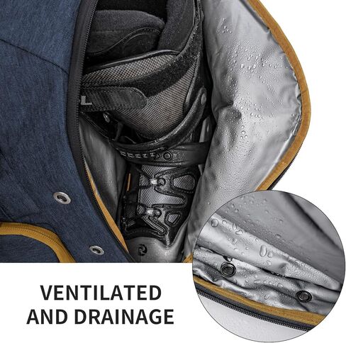 Unigear Ski-Mogul 60L Travel Backpack for Ski Helmet, Goggles, Gloves, Jackets and Accessories in Kuwait