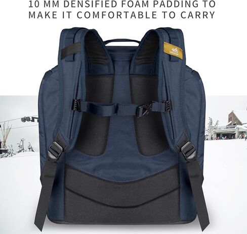 Unigear Ski-Mogul 60L Travel Backpack for Ski Helmet, Goggles, Gloves, Jackets and Accessories in Kuwait