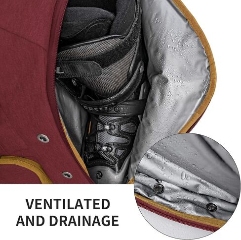 Unigear Ski-Mogul 60L Travel Backpack for Ski Helmet, Goggles, Gloves, Jackets and Accessories in Saudi Arabia