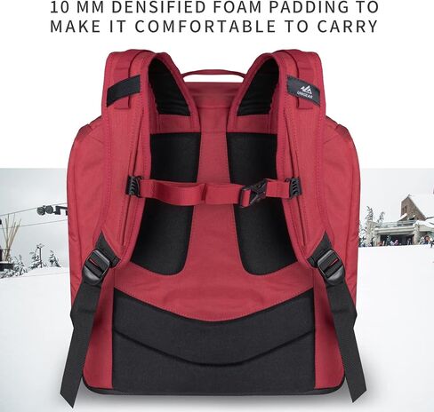 Unigear Ski-Mogul 60L Travel Backpack for Ski Helmet, Goggles, Gloves, Jackets and Accessories in Saudi Arabia