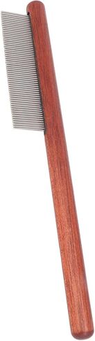Lice Comb, Nit Comb, Head Lice Comb, Flea Lice Comb for Kids Adults Pets Dog - Stainless Steel, Wooden Handle in Saudi Arabia