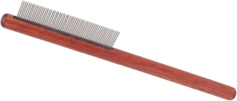 Lice Comb, Nit Comb, Head Lice Comb, Flea Lice Comb for Kids Adults Pets Dog - Stainless Steel, Wooden Handle in Saudi Arabia