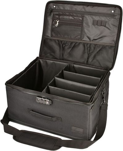 Golf Shoe Bag - Trunk Organizer with Lock and Shoulder Strap - Large Travel Bag for Accessories and Clothing - Includes Golf Tee Bag in Saudi Arabia