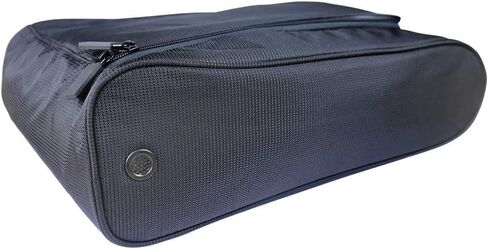 Golf Shoe Bag - Zippered Shoe Carrier Bag (black) in Saudi Arabia