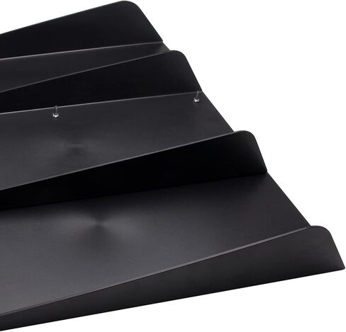 21.8 "× 18.8" العالمي شفة ممتصة للصدمات خلفية الناشر هيكل المصد الخلفي للسيارة أسود تحت سبويلر زعنفة القرش أسود ABS in Kuwait