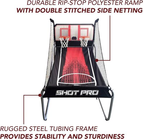 Hathaway Shot Pro Deluxe Electronic Basketball Game, Black in Kuwait