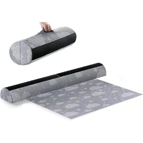 Bed Rail Bumpers for Toddlers with Pad - Foam Foldable Bed Bumper Guard with Dual Non-Slip Pads Waterproof Washable Soft Removable Cover Safe Bed Rail for Toddlers, Kids Senior