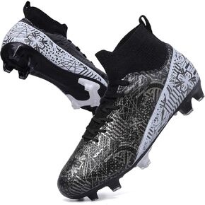 CBUSTER Soccer Cleats Mens Women Indoor Outdoor Soccer Shoes for Big Boy AG/FG