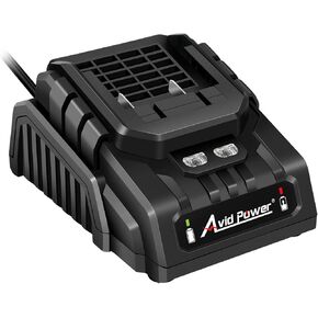 AVID POWER Fast Charger, Only Compatible with AVID POWER 330 ft-lbs Torque Impact Wrench ACIW326 or ACIW326-B with Serial Number (SN#) A2045 - A2242 (Check The Machine)