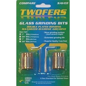 Aanraku 1" TWOFERS 2 bit set - 170 medium grit