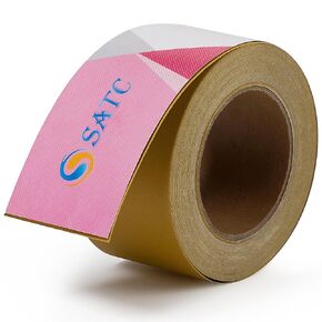 S SATC 40 Grit Pink PSA Longboard Sandpaper 20 Yard Long Continuous Roll, 2-3/4" Wide Self Adhesive Stickyback Sanding Sheets for Automotive, Hand Sanding Blocks,Woodworking