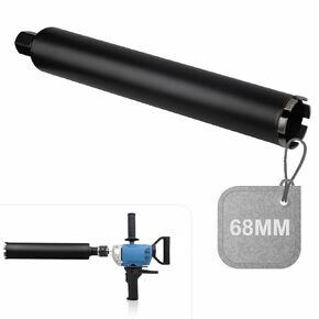 CPROSP 2-3/4 Inch Wet Only Concrete Core Drill Bit, 14.5'' Drilling Depth, 1-1/4"-7 Arbor Thread Core Bit for Cured Concrete with Rebar, Brick, Block, Masonry, Stone