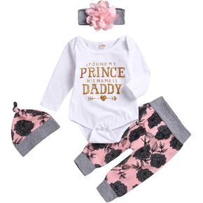 2Pcs Cute Newborn Baby Girls Pink Leopard Hoodie T-Shirt Top + Pants Outfits Set