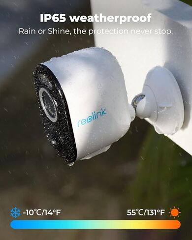 REOLINK Argus 3 Pro, 5MP Wireless Security Camera Outdoor Battery Powered, 2.4/5GHz Cameras for Home Security with 2K+ Color Night Vision, Human/Vehicle Detection, Home Hub Compatible in Saudi Arabia