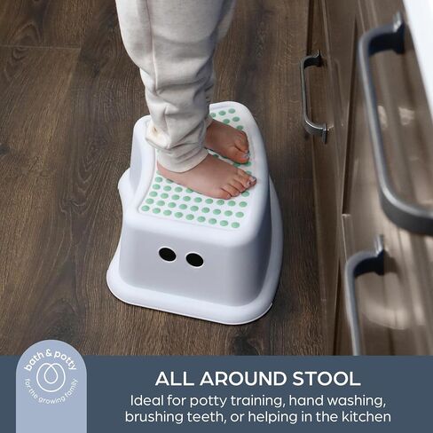 Dreambaby Step Stool for Kids - Non-Slip Base and Contoured Design for Toilet Potty Training and Sink Use - Mint in Kuwait