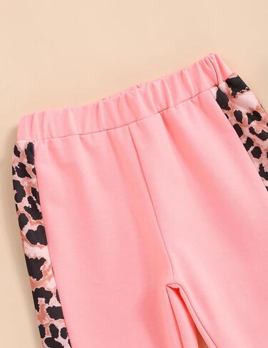 oklady Baby Girl Clothes Litter Print Hoodie Tops Patchwork Design Pants Baby Girl Fall Winter Outfits in Kuwait