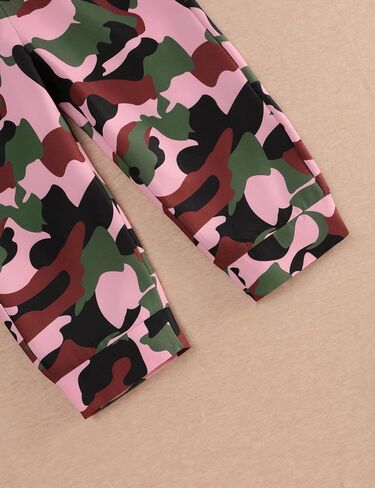 oklady Baby Girl Clothes Litter Print Hoodie Tops Patchwork Design Pants Baby Girl Fall Winter Outfits in Saudi Arabia