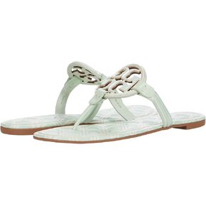 Tory Burch Women's Metal Miller Sandals New Ivory Meadow Mist