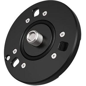 IFOOTAGE Seastar Q1S, Quick Release Plate, Quick Setup Kit with 1/4" 3/8" Screw,Compatible with SLR, Video Camera, Ball Head, Tripod, Monopod
