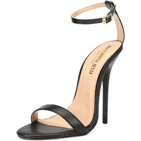 MAIERNISI JESSI Unisex Men's Women's Strappy Sandals Heels, Stilletos High Heeled Sandals