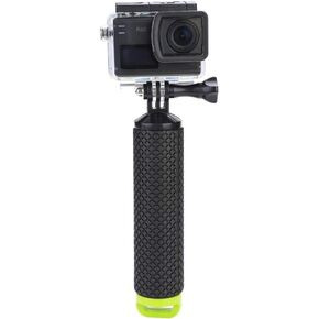 Floating Handle Grip,Portable Anti-Slip Floating Bobber Stick Floaty Handheld Grip Holder Monopod with Lanyard for Action Camera for Diving,Surfing,Swimming(Green)