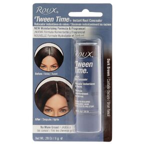 Roux Tween Time Instant Root Concealer Dark Brown, 1 ea (Pack of 2)
