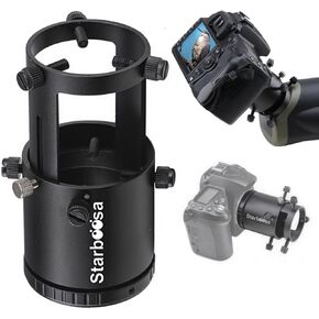 Camera Adapter Mount for Nikon SLR - T-Ring Included - Perfect for Spotting Scope Photography in Birding, Wildlife & Astro