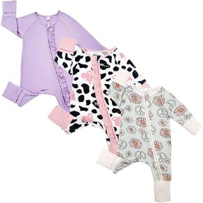 Bow Dream 3 pack Baby Boy Clothes Infant Outfits Baby girl Clothes Romper Jumpsuit Outfit 0-24 Months