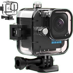 Waterproof Case Compatible with GoPro Hero 11 Black Mini Underwater Diving Case 45M