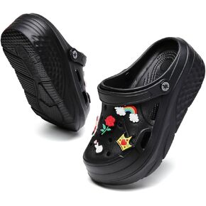Meidiastra Women's Platform Clogs Slippers Slip On Slide Wedge Sandals for Women