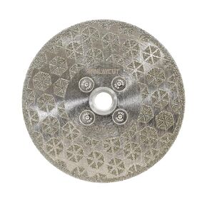 Diamond Cutting Grinding Disc 5"(125mm) - MINLAYCUT Electroplated Single Side Diamond Blade with 5/8"-11 Flange for Granite Marble Porcelain Ceramic Tile for Angle Grinder