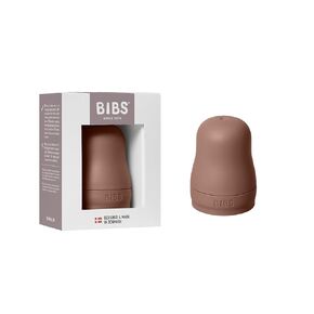 BIBS Bottle Cap Set - BPA-Free, Dishwasher Safe, Customizable Colors, Includes Cap, Milk Lock, and Screw Cap - Compatible with BIBS Bottles (Sold Separately) - Dusky Lilac
