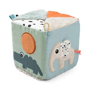 Done by Deer Fold-Out Sensory Cube - Deer Friends - Colour Mix
