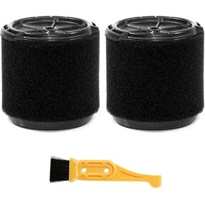 2 Pack VF7000 Filter for Ridgid Shop Vacuum 5-20 Gallon Wet Vacuums, VF7000 Foam Filter Only for Wet Application