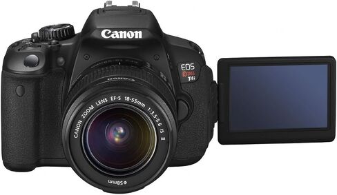 Canon EOS Rebel T4i 18.0 MP CMOS Digital Camera with 18-135mm EF-S is STM Lens (Renewed), Black in Saudi Arabia