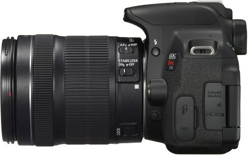 Canon EOS Rebel T4i 18.0 MP CMOS Digital Camera with 18-135mm EF-S is STM Lens (Renewed), Black in Saudi Arabia