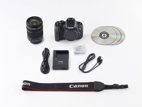 Canon EOS Rebel T4i 18.0 MP CMOS Digital Camera with 18-135mm EF-S is STM Lens (Renewed), Black in Saudi Arabia