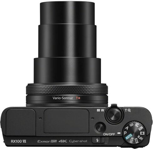 Sony Cyber-Shot DSC-RX100 VII Digital Camera DSC-RX100M7, 64GB Memory Card, Case, NP-BX1 Battery, Card Reader, Corel Photo Software, HDMI Cable, Charger, Flex Tripod, and More in Saudi Arabia