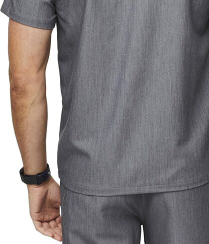 FIGS Leon Three-Pocket Scrub Top for Men - Navy Blue, M in Kuwait