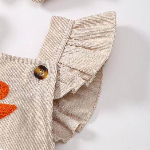 عيد الشكر طفلة الزي المطرزة تركيا رومبير بذلة الرضع ملابس عيد الشكر الأول in Kuwait