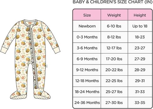 Footie Ruffled One-Piece Rompers 0-36 Months in Kuwait